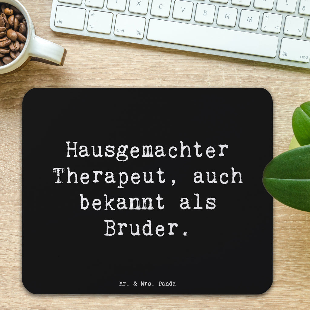 Mauspad Bruder Therapeut Mousepad, Computer zubehör, Büroausstattung, PC Zubehör, Arbeitszimmer, Mauspad, Einzigartiges Mauspad, Designer Mauspad, Mausunterlage, Mauspad Büro, Familie, Vatertag, Muttertag, Bruder, Schwester, Mama, Papa, Oma, Opa