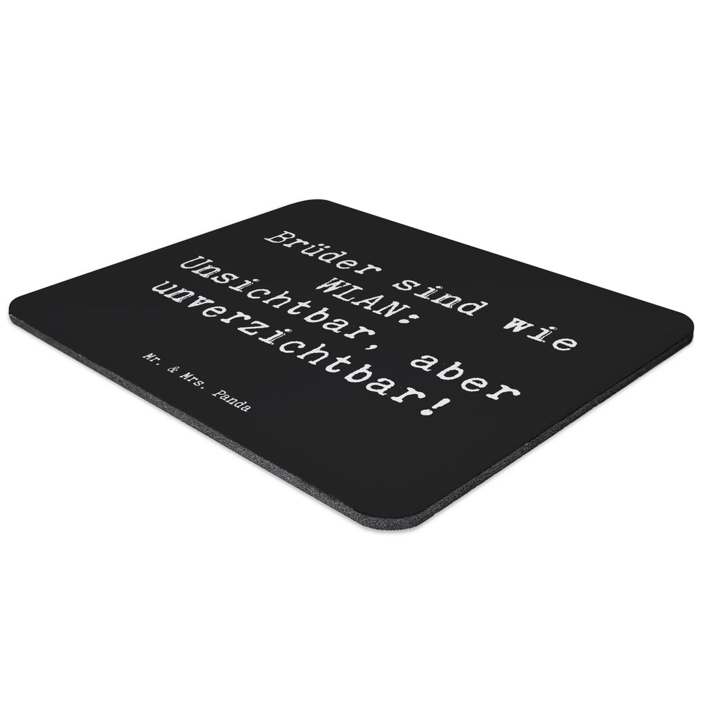 Mauspad Spruch Brüder sind wie WLAN: Unsichtbar, aber unverzichtbar! Mousepad, Computer zubehör, Büroausstattung, PC Zubehör, Arbeitszimmer, Mauspad, Einzigartiges Mauspad, Designer Mauspad, Mausunterlage, Mauspad Büro, Familie, Vatertag, Muttertag, Bruder, Schwester, Mama, Papa, Oma, Opa