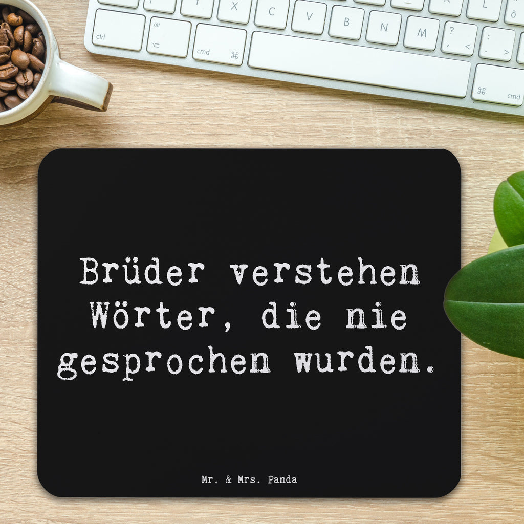 Mauspad Bruderverständnis Mousepad, Computer zubehör, Büroausstattung, PC Zubehör, Arbeitszimmer, Mauspad, Einzigartiges Mauspad, Designer Mauspad, Mausunterlage, Mauspad Büro, Familie, Vatertag, Muttertag, Bruder, Schwester, Mama, Papa, Oma, Opa