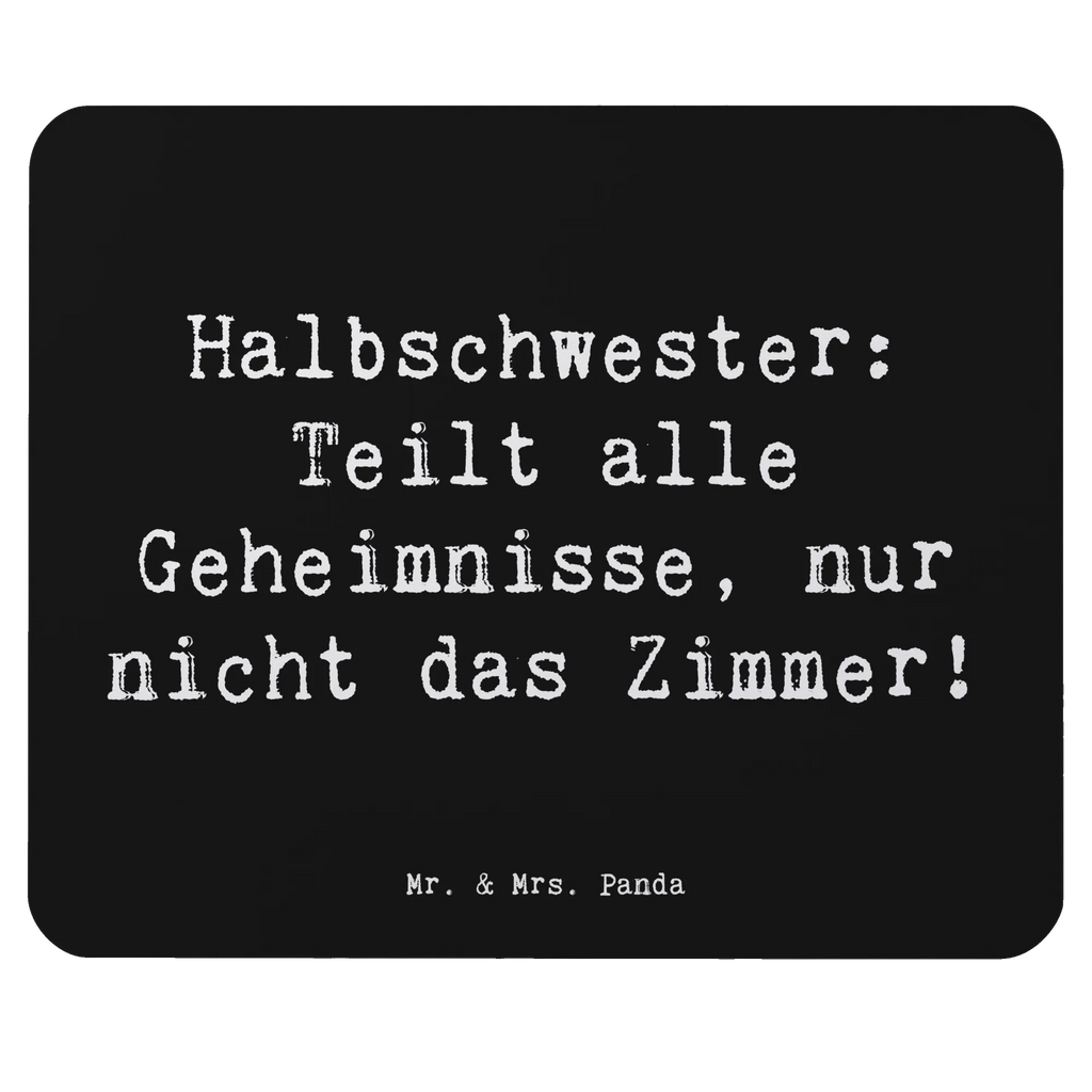 Mauspad Spruch Halbschwester Geheimnisse Mousepad, Computer zubehör, Büroausstattung, PC Zubehör, Arbeitszimmer, Mauspad, Einzigartiges Mauspad, Designer Mauspad, Mausunterlage, Mauspad Büro, Familie, Vatertag, Muttertag, Bruder, Schwester, Mama, Papa, Oma, Opa