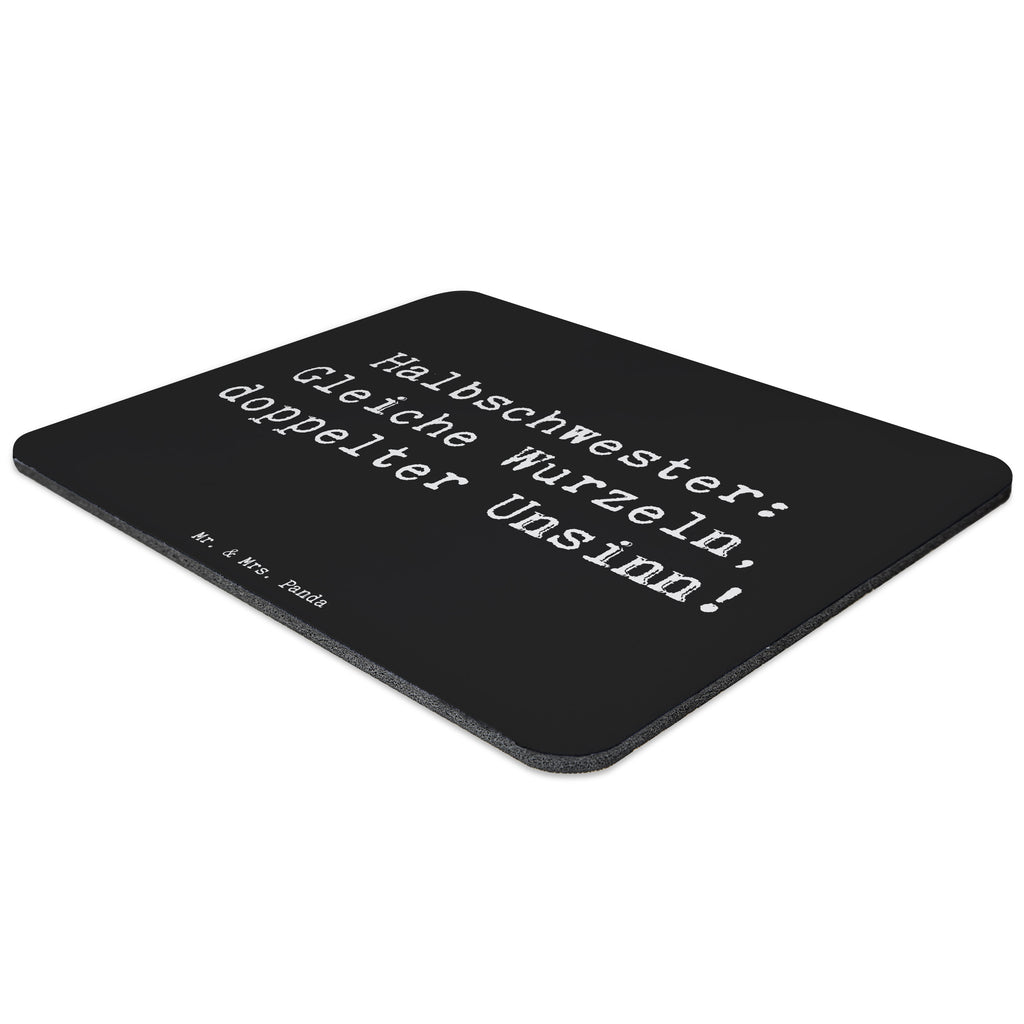 Mauspad Spruch Halbschwester Unsinn Mousepad, Computer zubehör, Büroausstattung, PC Zubehör, Arbeitszimmer, Mauspad, Einzigartiges Mauspad, Designer Mauspad, Mausunterlage, Mauspad Büro, Familie, Vatertag, Muttertag, Bruder, Schwester, Mama, Papa, Oma, Opa