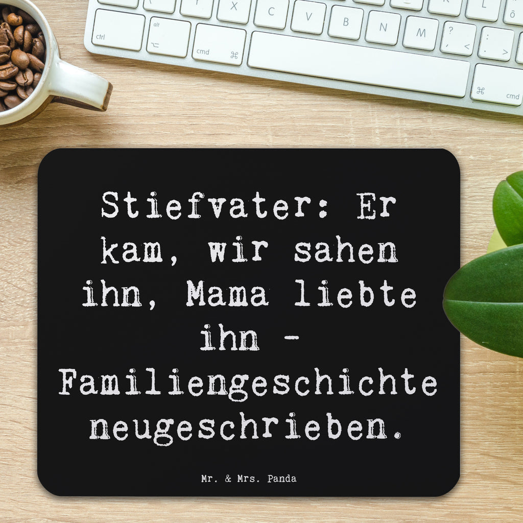 Mauspad Spruch Stiefvater Liebe Mousepad, Computer zubehör, Büroausstattung, PC Zubehör, Arbeitszimmer, Mauspad, Einzigartiges Mauspad, Designer Mauspad, Mausunterlage, Mauspad Büro, Familie, Vatertag, Muttertag, Bruder, Schwester, Mama, Papa, Oma, Opa