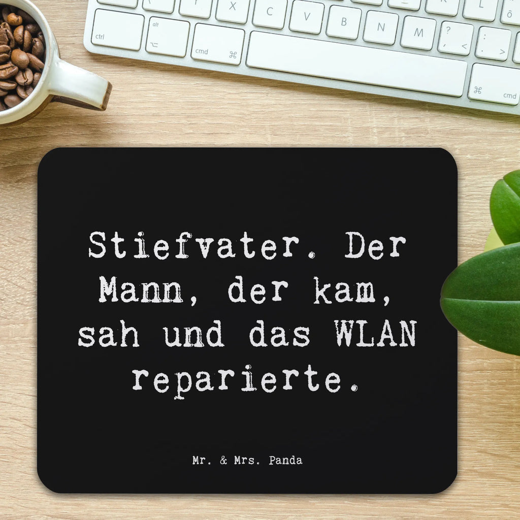 Mauspad Spruch Stiefvater Held Mousepad, Computer zubehör, Büroausstattung, PC Zubehör, Arbeitszimmer, Mauspad, Einzigartiges Mauspad, Designer Mauspad, Mausunterlage, Mauspad Büro, Familie, Vatertag, Muttertag, Bruder, Schwester, Mama, Papa, Oma, Opa