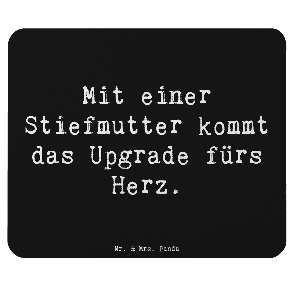 Mauspad Mit einer Stiefmutter kommt das Upgrade fürs Herz. Mousepad, Computer zubehör, Büroausstattung, PC Zubehör, Arbeitszimmer, Mauspad, Einzigartiges Mauspad, Designer Mauspad, Mausunterlage, Mauspad Büro, Familie, Vatertag, Muttertag, Bruder, Schwester, Mama, Papa, Oma, Opa