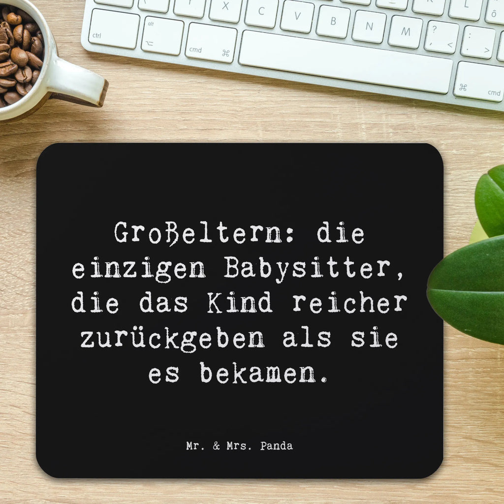 Mauspad Spruch Großeltern Babysitter Mousepad, Computer zubehör, Büroausstattung, PC Zubehör, Arbeitszimmer, Mauspad, Einzigartiges Mauspad, Designer Mauspad, Mausunterlage, Mauspad Büro, Familie, Vatertag, Muttertag, Bruder, Schwester, Mama, Papa, Oma, Opa