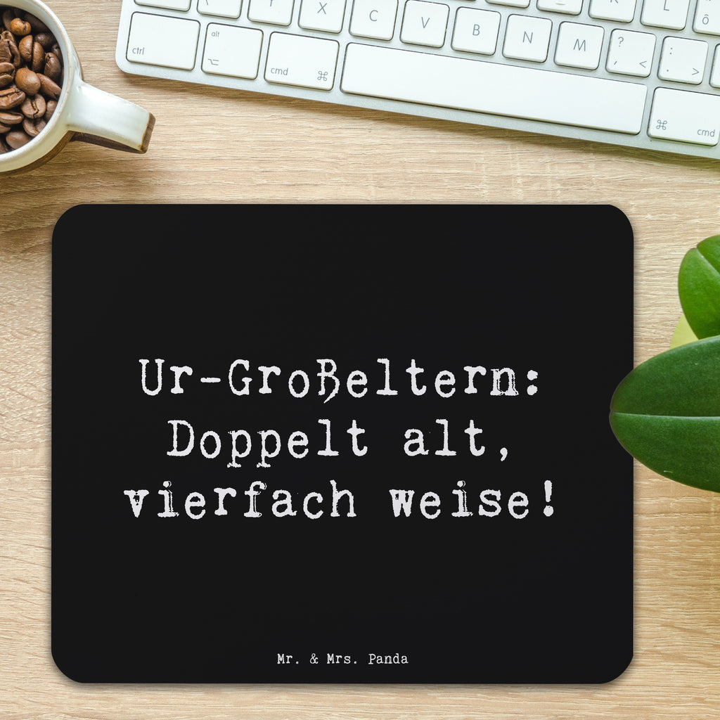 Mauspad Spruch Ur-Großeltern Weisheit Mousepad, Computer zubehör, Büroausstattung, PC Zubehör, Arbeitszimmer, Mauspad, Einzigartiges Mauspad, Designer Mauspad, Mausunterlage, Mauspad Büro, Familie, Vatertag, Muttertag, Bruder, Schwester, Mama, Papa, Oma, Opa