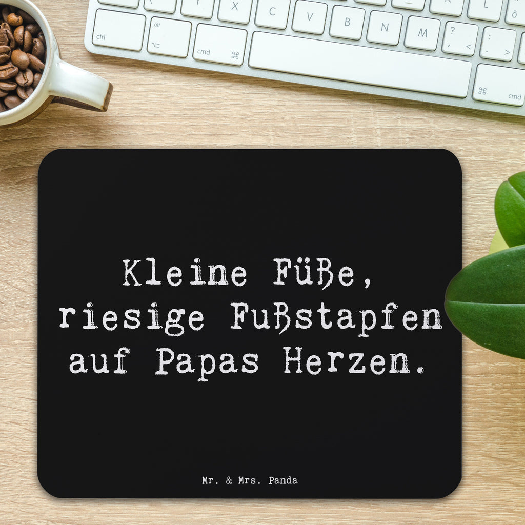 Mauspad Spruch Baby Herzabdrücke Mousepad, Computer zubehör, Büroausstattung, PC Zubehör, Arbeitszimmer, Mauspad, Einzigartiges Mauspad, Designer Mauspad, Mausunterlage, Mauspad Büro, Familie, Vatertag, Muttertag, Bruder, Schwester, Mama, Papa, Oma, Opa