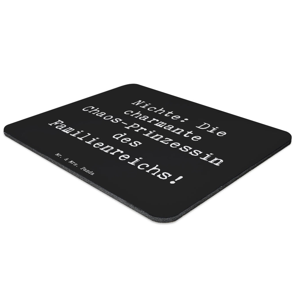 Mauspad Spruch Nichte Chaos-Prinzessin Mousepad, Computer zubehör, Büroausstattung, PC Zubehör, Arbeitszimmer, Mauspad, Einzigartiges Mauspad, Designer Mauspad, Mausunterlage, Mauspad Büro, Familie, Vatertag, Muttertag, Bruder, Schwester, Mama, Papa, Oma, Opa