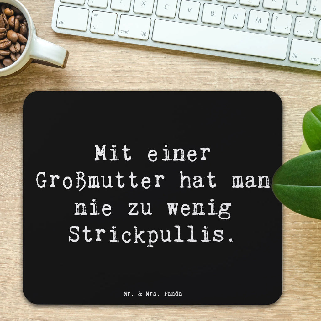 Mauspad Spruch Großmutter Strickpullis Mousepad, Computer zubehör, Büroausstattung, PC Zubehör, Arbeitszimmer, Mauspad, Einzigartiges Mauspad, Designer Mauspad, Mausunterlage, Mauspad Büro, Familie, Vatertag, Muttertag, Bruder, Schwester, Mama, Papa, Oma, Opa