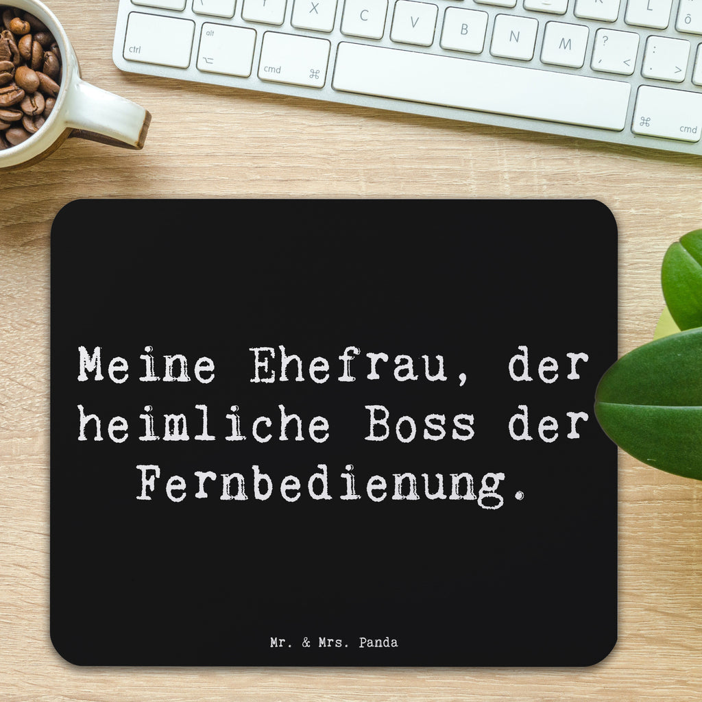 Mauspad Spruch Ehefrau Boss Mousepad, Computer zubehör, Büroausstattung, PC Zubehör, Arbeitszimmer, Mauspad, Einzigartiges Mauspad, Designer Mauspad, Mausunterlage, Mauspad Büro, Familie, Vatertag, Muttertag, Bruder, Schwester, Mama, Papa, Oma, Opa