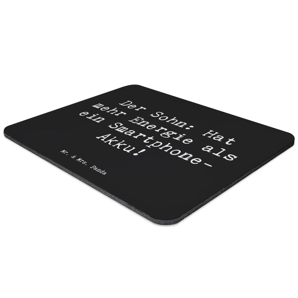 Mauspad Spruch Energie Sohn Mousepad, Computer zubehör, Büroausstattung, PC Zubehör, Arbeitszimmer, Mauspad, Einzigartiges Mauspad, Designer Mauspad, Mausunterlage, Mauspad Büro, Familie, Vatertag, Muttertag, Bruder, Schwester, Mama, Papa, Oma, Opa