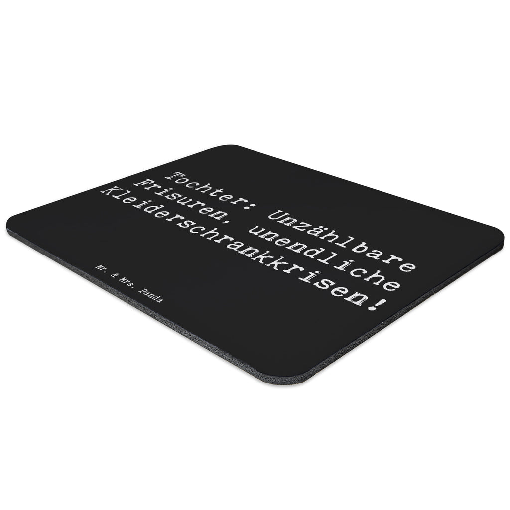 Mauspad Spruch Tochter Mode Mousepad, Computer zubehör, Büroausstattung, PC Zubehör, Arbeitszimmer, Mauspad, Einzigartiges Mauspad, Designer Mauspad, Mausunterlage, Mauspad Büro, Familie, Vatertag, Muttertag, Bruder, Schwester, Mama, Papa, Oma, Opa