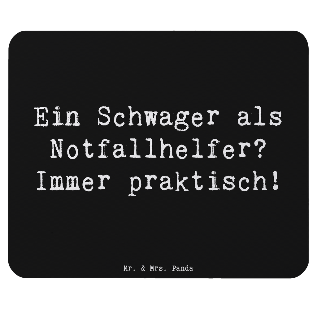 Mauspad Spruch Schwager Notfallhelfer Mousepad, Computer zubehör, Büroausstattung, PC Zubehör, Arbeitszimmer, Mauspad, Einzigartiges Mauspad, Designer Mauspad, Mausunterlage, Mauspad Büro, Familie, Vatertag, Muttertag, Bruder, Schwester, Mama, Papa, Oma, Opa