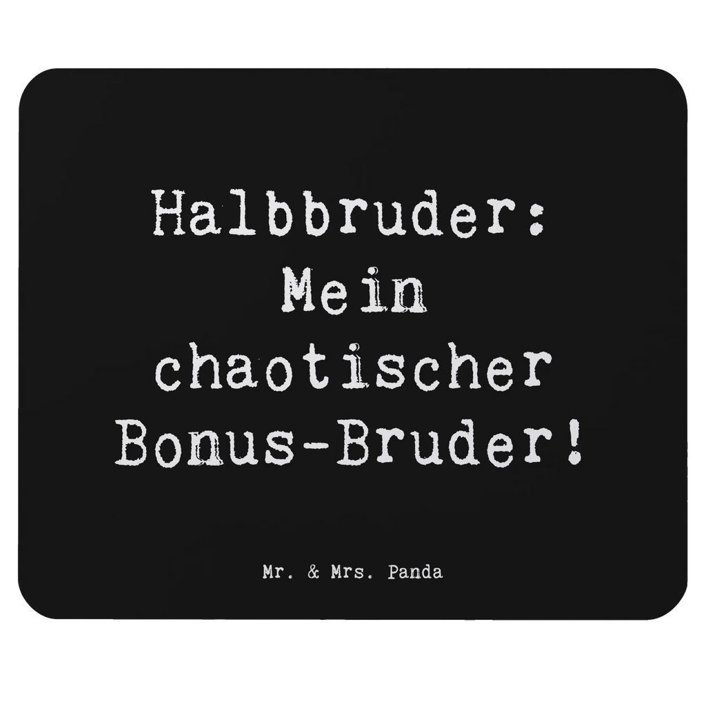 Mauspad Spruch Halbbruder Chaos Mousepad, Computer zubehör, Büroausstattung, PC Zubehör, Arbeitszimmer, Mauspad, Einzigartiges Mauspad, Designer Mauspad, Mausunterlage, Mauspad Büro, Familie, Vatertag, Muttertag, Bruder, Schwester, Mama, Papa, Oma, Opa