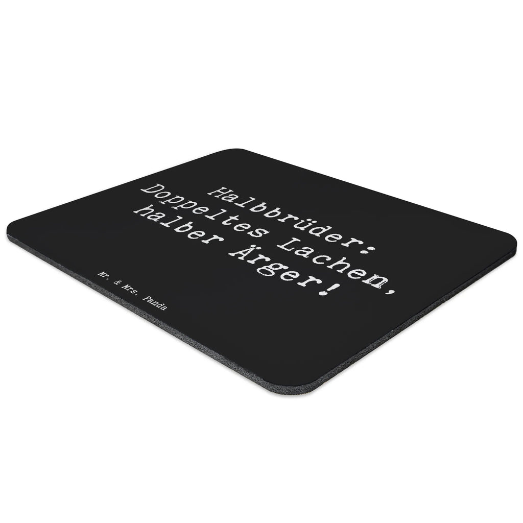 Mauspad Spruch Halbbruder Lachen Mousepad, Computer zubehör, Büroausstattung, PC Zubehör, Arbeitszimmer, Mauspad, Einzigartiges Mauspad, Designer Mauspad, Mausunterlage, Mauspad Büro, Familie, Vatertag, Muttertag, Bruder, Schwester, Mama, Papa, Oma, Opa