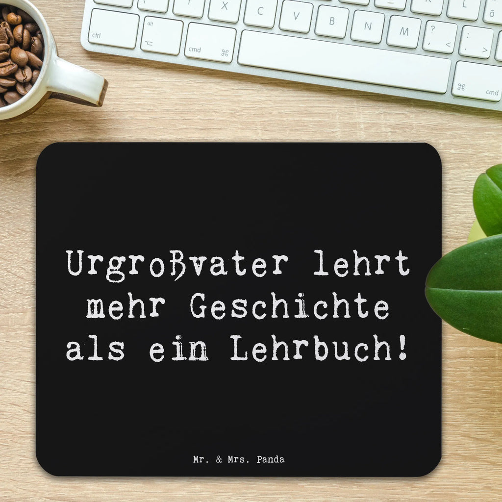 Mauspad Spruch Urgroßvater Geschichten Mousepad, Computer zubehör, Büroausstattung, PC Zubehör, Arbeitszimmer, Mauspad, Einzigartiges Mauspad, Designer Mauspad, Mausunterlage, Mauspad Büro, Familie, Vatertag, Muttertag, Bruder, Schwester, Mama, Papa, Oma, Opa