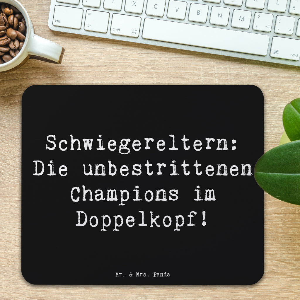 Mauspad Spruch Schwiegereltern Champions Mousepad, Computer zubehör, Büroausstattung, PC Zubehör, Arbeitszimmer, Mauspad, Einzigartiges Mauspad, Designer Mauspad, Mausunterlage, Mauspad Büro, Familie, Vatertag, Muttertag, Bruder, Schwester, Mama, Papa, Oma, Opa