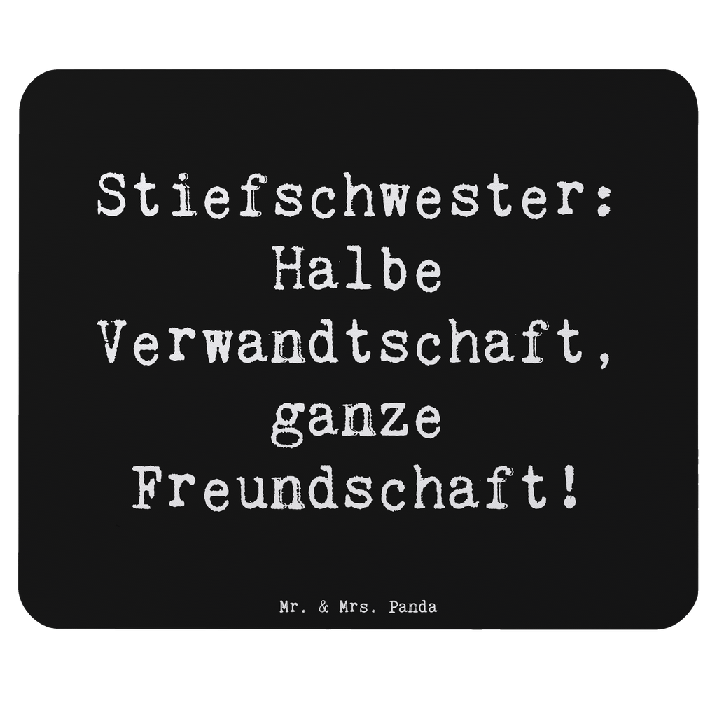 Mauspad Spruch Stiefschwester Freundschaft Mousepad, Computer zubehör, Büroausstattung, PC Zubehör, Arbeitszimmer, Mauspad, Einzigartiges Mauspad, Designer Mauspad, Mausunterlage, Mauspad Büro, Familie, Vatertag, Muttertag, Bruder, Schwester, Mama, Papa, Oma, Opa