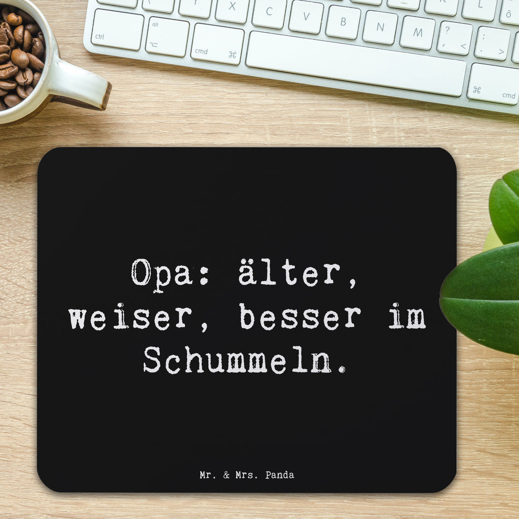 Mauspad Spruch Opa Weisheit Mousepad, Computer zubehör, Büroausstattung, PC Zubehör, Arbeitszimmer, Mauspad, Einzigartiges Mauspad, Designer Mauspad, Mausunterlage, Mauspad Büro, Familie, Vatertag, Muttertag, Bruder, Schwester, Mama, Papa, Oma, Opa