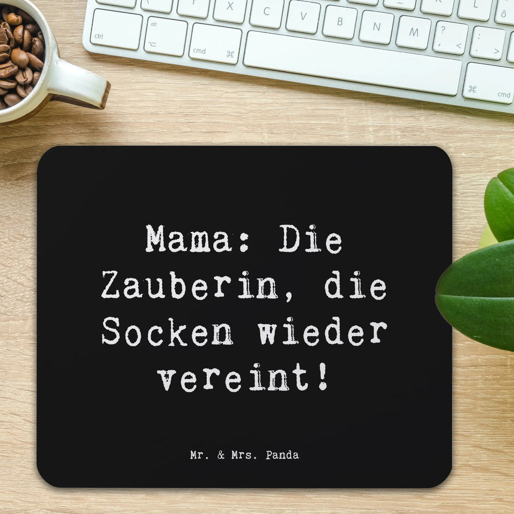 Mauspad Spruch Mama Zauberin Mousepad, Computer zubehör, Büroausstattung, PC Zubehör, Arbeitszimmer, Mauspad, Einzigartiges Mauspad, Designer Mauspad, Mausunterlage, Mauspad Büro, Familie, Vatertag, Muttertag, Bruder, Schwester, Mama, Papa, Oma, Opa