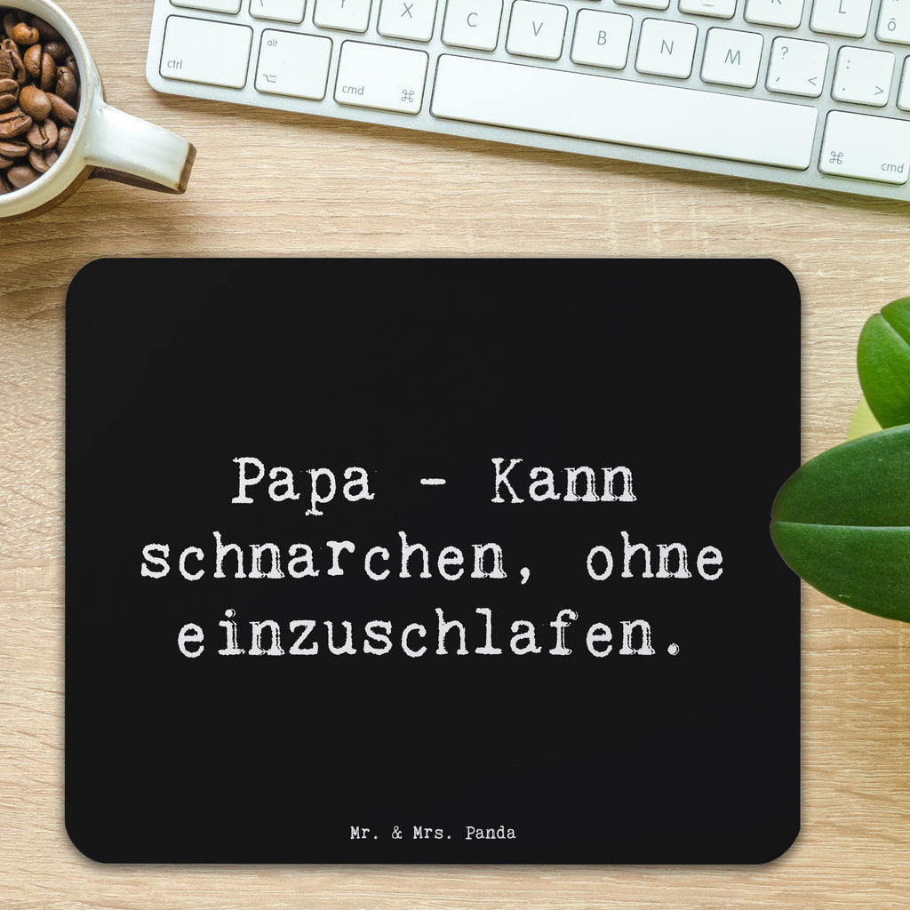 Mauspad Spruch Papa Schnarchen Mousepad, Computer zubehör, Büroausstattung, PC Zubehör, Arbeitszimmer, Mauspad, Einzigartiges Mauspad, Designer Mauspad, Mausunterlage, Mauspad Büro, Familie, Vatertag, Muttertag, Bruder, Schwester, Mama, Papa, Oma, Opa