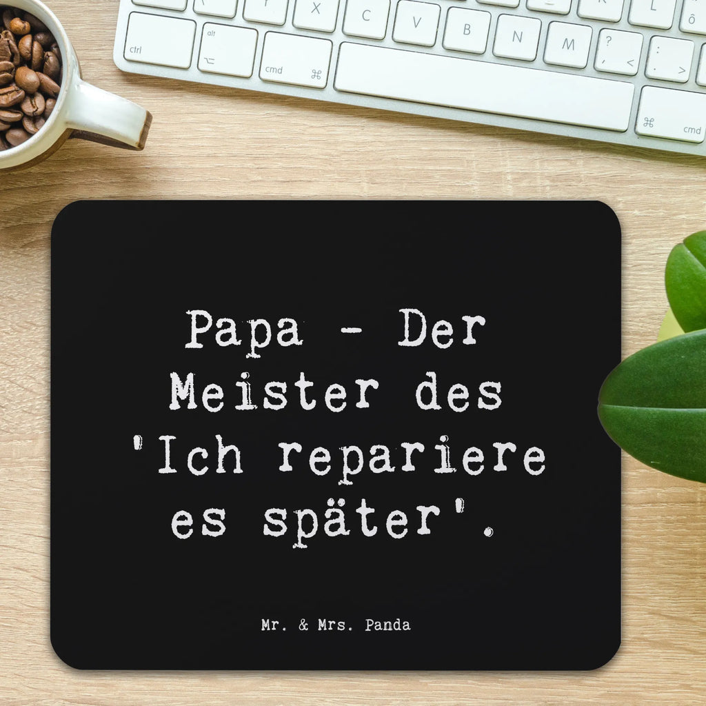 Mauspad Spruch Papa Meister Mousepad, Computer zubehör, Büroausstattung, PC Zubehör, Arbeitszimmer, Mauspad, Einzigartiges Mauspad, Designer Mauspad, Mausunterlage, Mauspad Büro, Familie, Vatertag, Muttertag, Bruder, Schwester, Mama, Papa, Oma, Opa