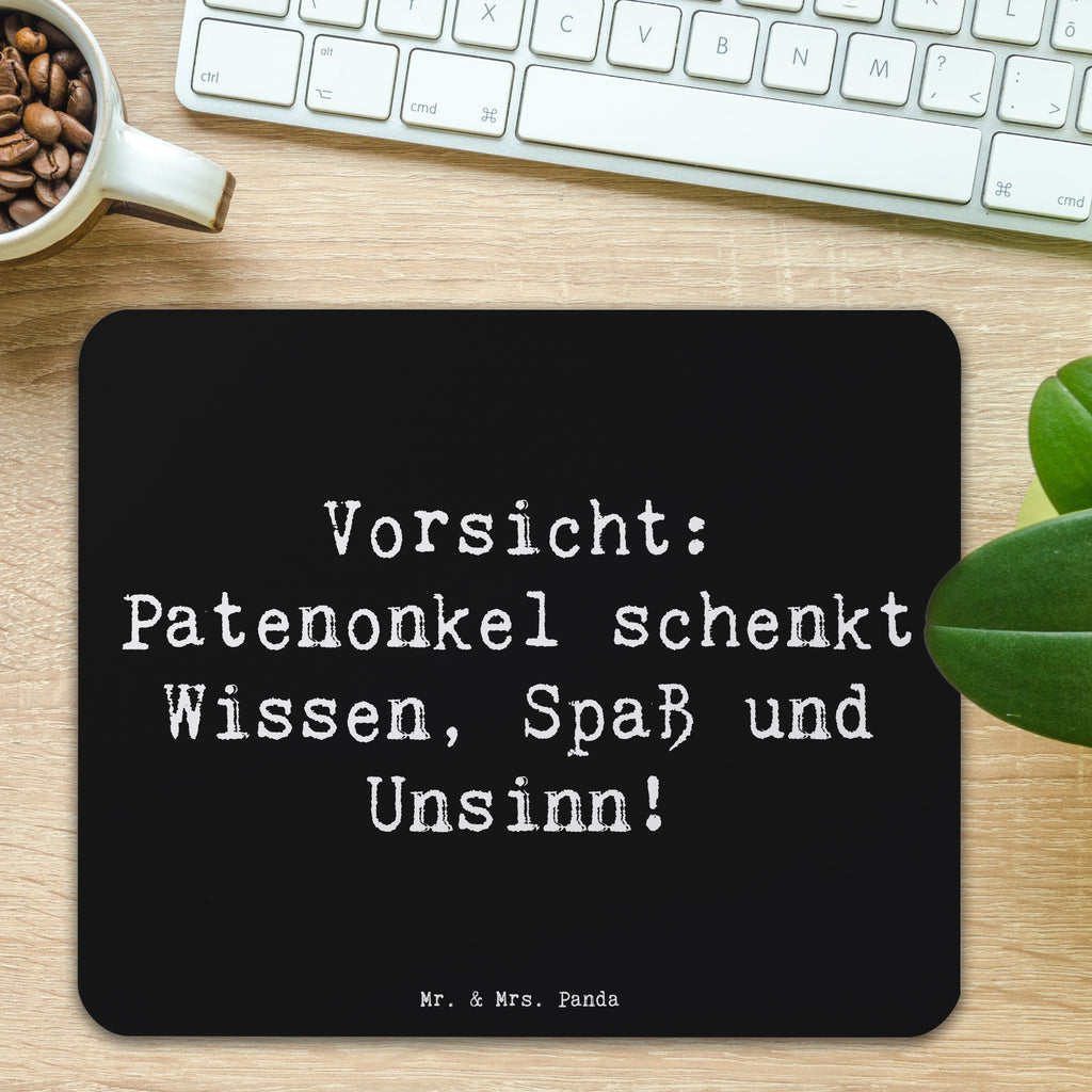 Mauspad Spruch Patenonkel Wissen Spaß Mousepad, Computer zubehör, Büroausstattung, PC Zubehör, Arbeitszimmer, Mauspad, Einzigartiges Mauspad, Designer Mauspad, Mausunterlage, Mauspad Büro, Familie, Vatertag, Muttertag, Bruder, Schwester, Mama, Papa, Oma, Opa