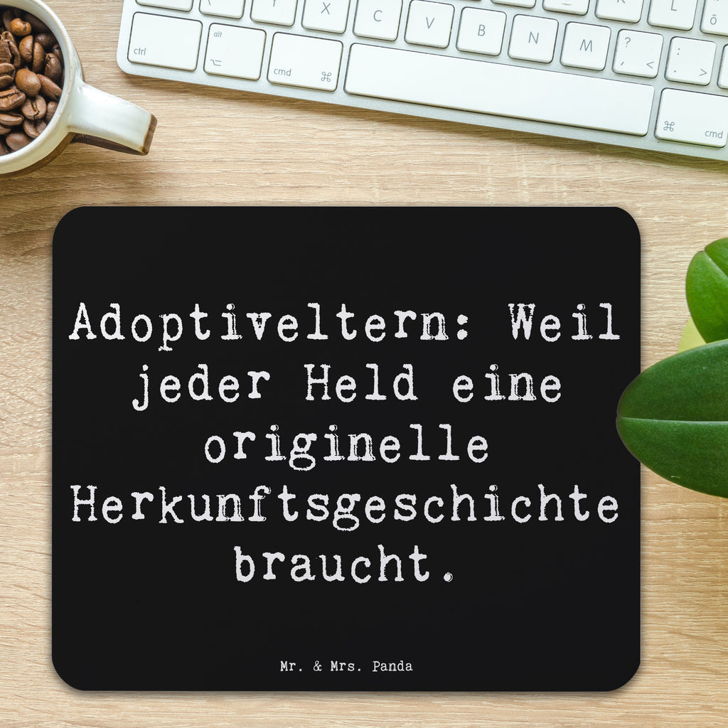 Mauspad Spruch Adoptiveltern Helden Mousepad, Computer zubehör, Büroausstattung, PC Zubehör, Arbeitszimmer, Mauspad, Einzigartiges Mauspad, Designer Mauspad, Mausunterlage, Mauspad Büro, Familie, Vatertag, Muttertag, Bruder, Schwester, Mama, Papa, Oma, Opa