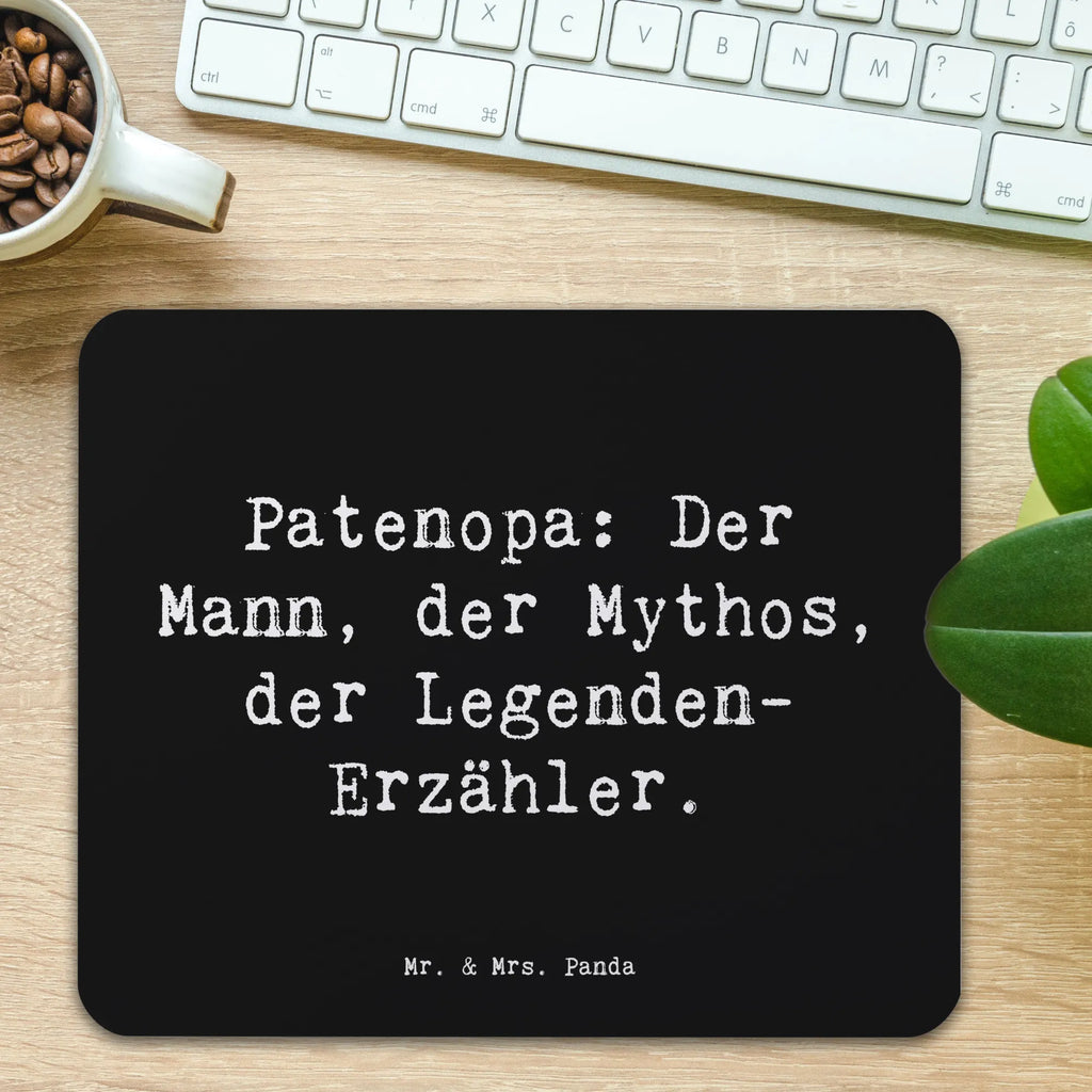 Mauspad Spruch Patenopa Legende Mousepad, Computer zubehör, Büroausstattung, PC Zubehör, Arbeitszimmer, Mauspad, Einzigartiges Mauspad, Designer Mauspad, Mausunterlage, Mauspad Büro, Familie, Vatertag, Muttertag, Bruder, Schwester, Mama, Papa, Oma, Opa