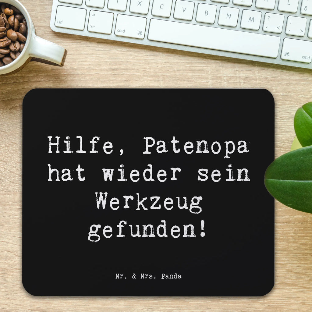 Mauspad Spruch Patenopa Abenteuer Mousepad, Computer zubehör, Büroausstattung, PC Zubehör, Arbeitszimmer, Mauspad, Einzigartiges Mauspad, Designer Mauspad, Mausunterlage, Mauspad Büro, Familie, Vatertag, Muttertag, Bruder, Schwester, Mama, Papa, Oma, Opa