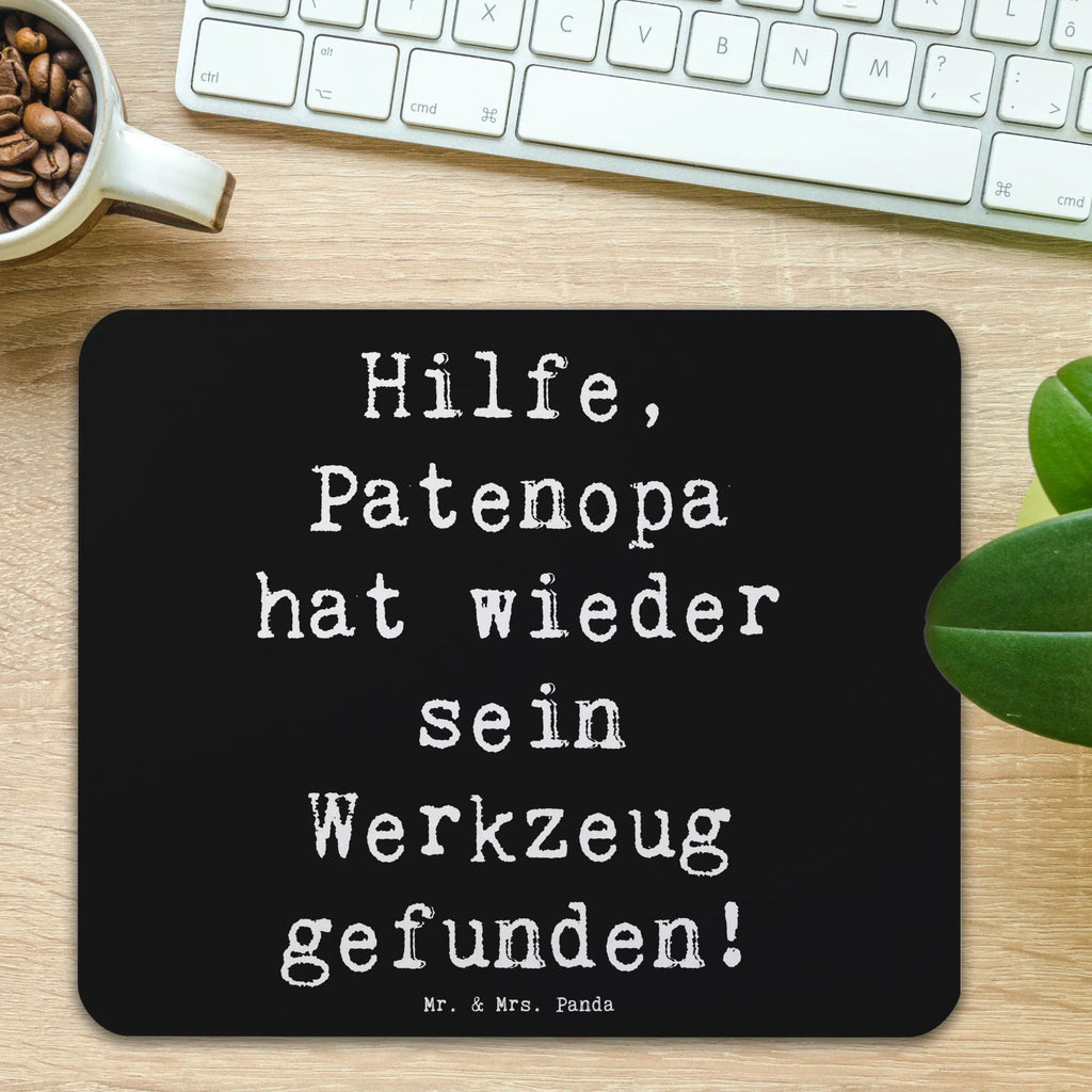 Mauspad Spruch Patenopa Abenteuer Mousepad, Computer zubehör, Büroausstattung, PC Zubehör, Arbeitszimmer, Mauspad, Einzigartiges Mauspad, Designer Mauspad, Mausunterlage, Mauspad Büro, Familie, Vatertag, Muttertag, Bruder, Schwester, Mama, Papa, Oma, Opa