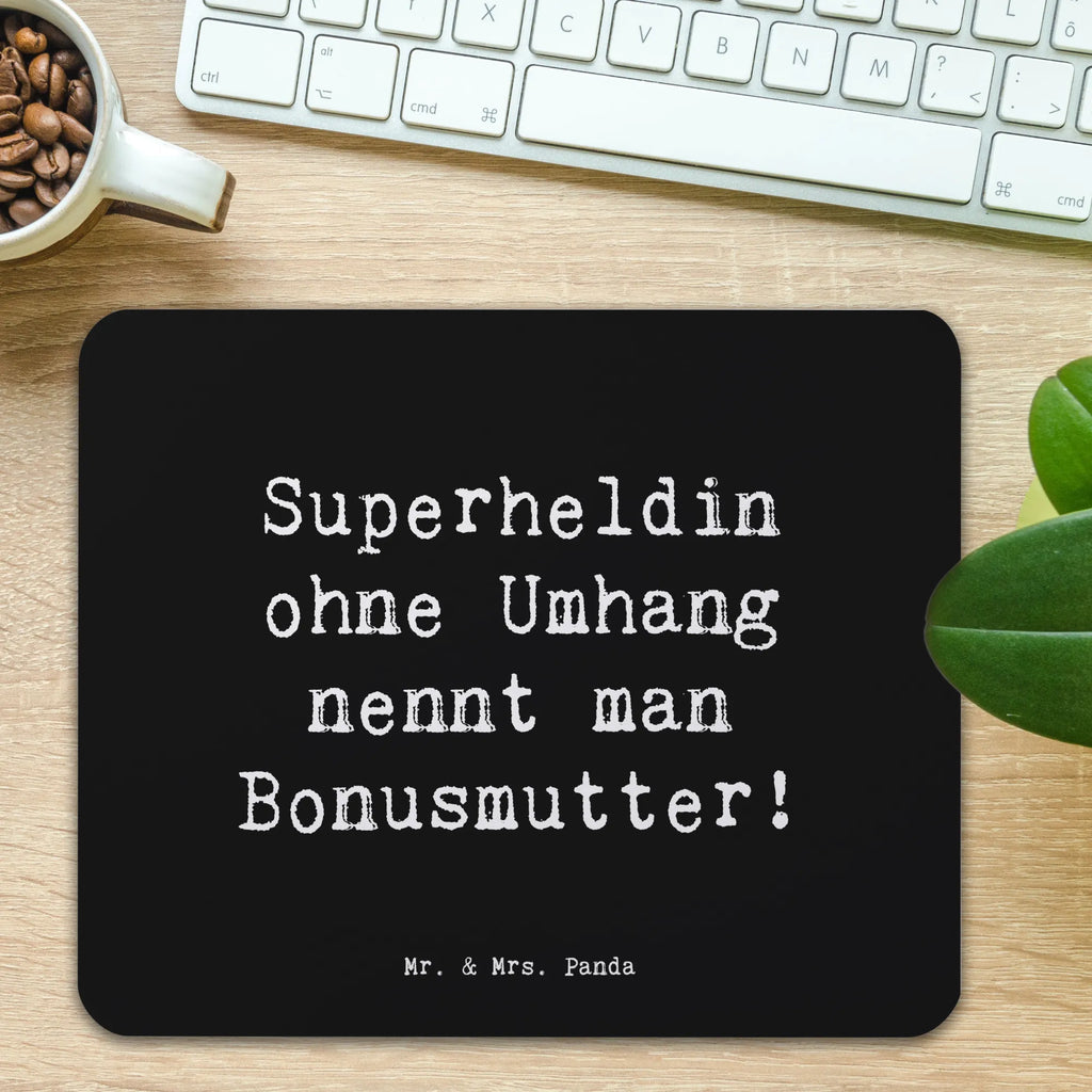 Mauspad Spruch Bonusmutter Superheld Mousepad, Computer zubehör, Büroausstattung, PC Zubehör, Arbeitszimmer, Mauspad, Einzigartiges Mauspad, Designer Mauspad, Mausunterlage, Mauspad Büro, Familie, Vatertag, Muttertag, Bruder, Schwester, Mama, Papa, Oma, Opa