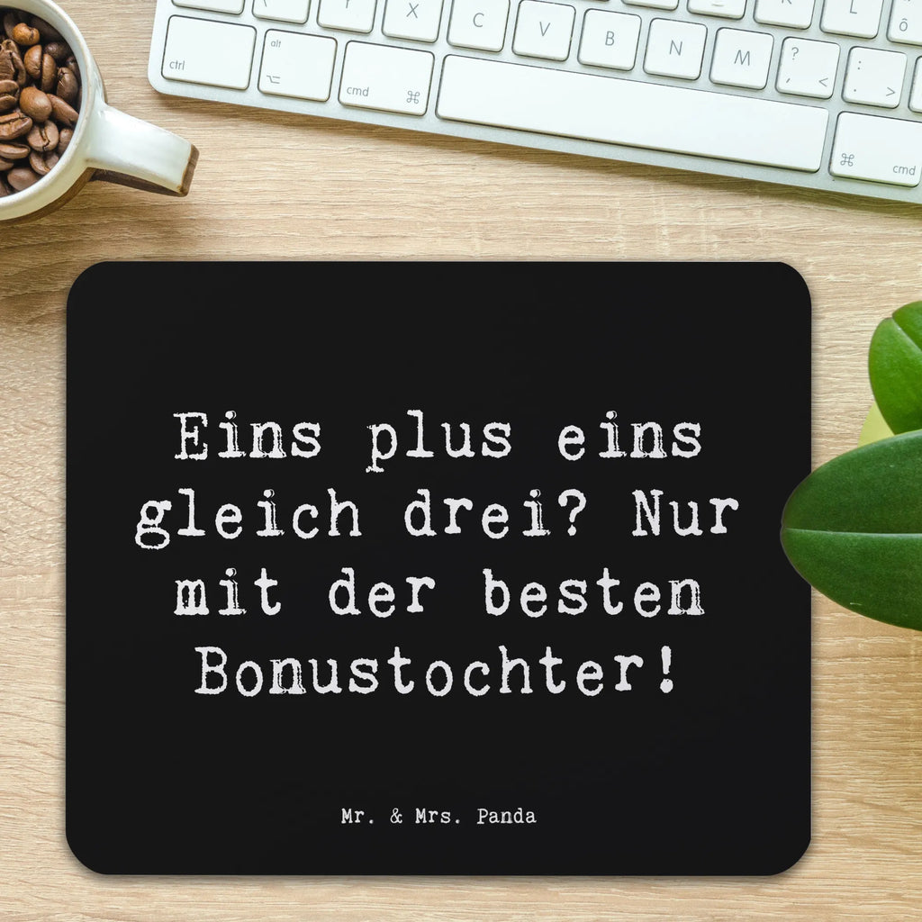 Mauspad Spruch Beste Bonustochter Mousepad, Computer zubehör, Büroausstattung, PC Zubehör, Arbeitszimmer, Mauspad, Einzigartiges Mauspad, Designer Mauspad, Mausunterlage, Mauspad Büro, Familie, Vatertag, Muttertag, Bruder, Schwester, Mama, Papa, Oma, Opa