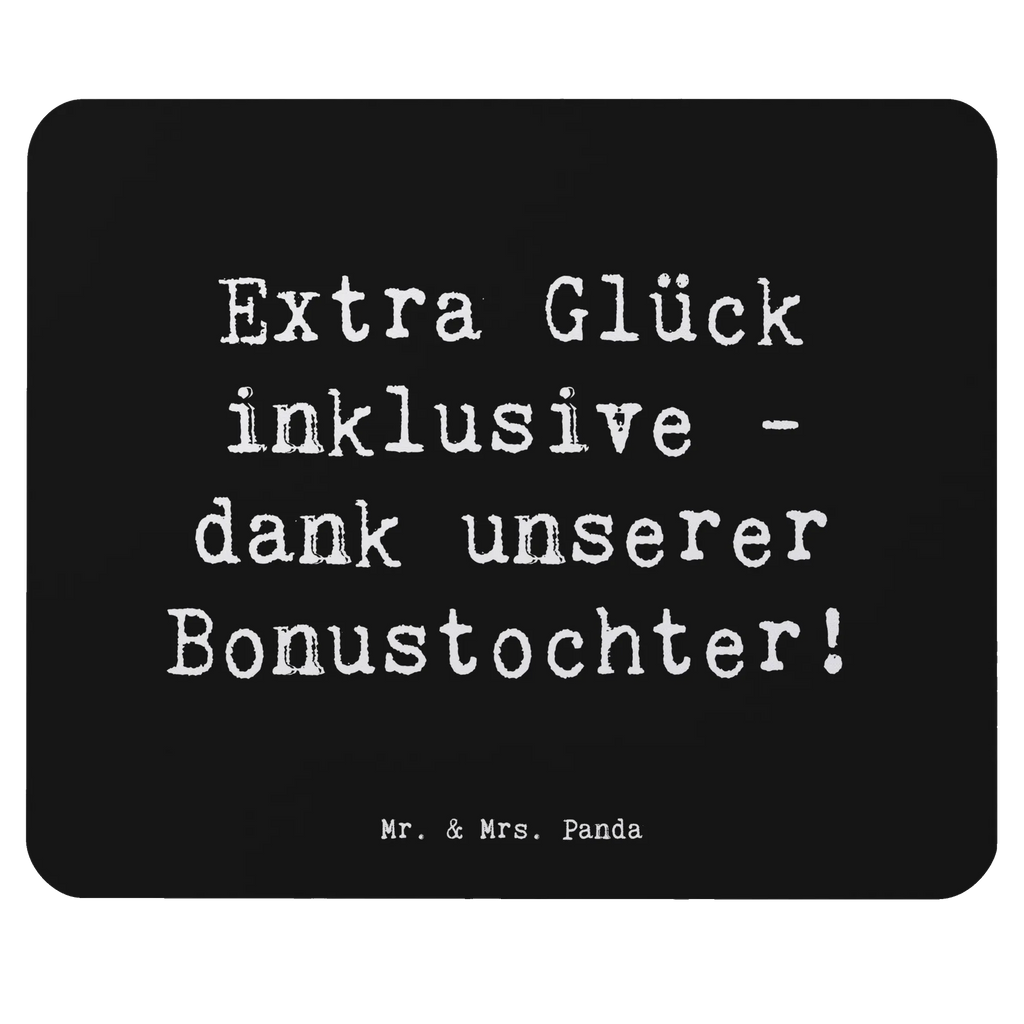 Mauspad Spruch Bonustochter Glück Mousepad, Computer zubehör, Büroausstattung, PC Zubehör, Arbeitszimmer, Mauspad, Einzigartiges Mauspad, Designer Mauspad, Mausunterlage, Mauspad Büro, Familie, Vatertag, Muttertag, Bruder, Schwester, Mama, Papa, Oma, Opa