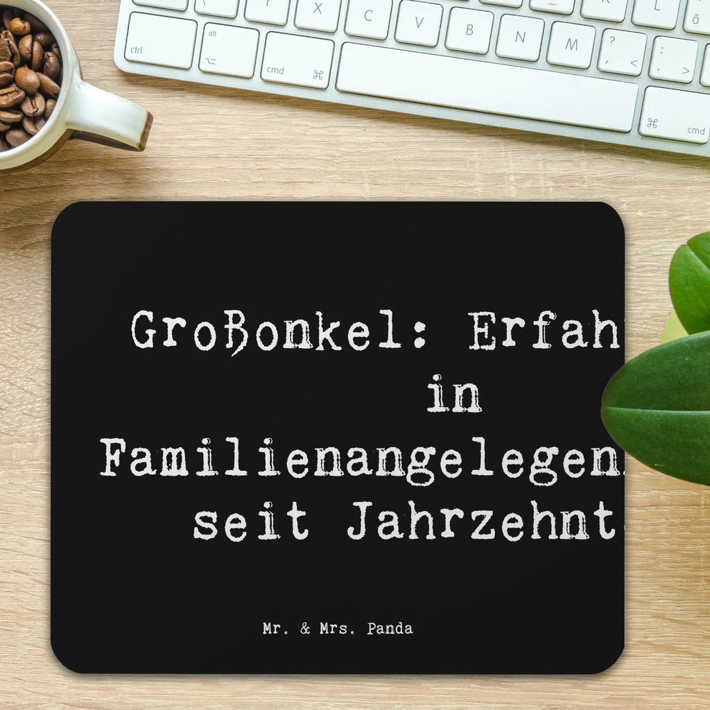 Mauspad Spruch Großonkel Erfahrung Mousepad, Computer zubehör, Büroausstattung, PC Zubehör, Arbeitszimmer, Mauspad, Einzigartiges Mauspad, Designer Mauspad, Mausunterlage, Mauspad Büro, Familie, Vatertag, Muttertag, Bruder, Schwester, Mama, Papa, Oma, Opa