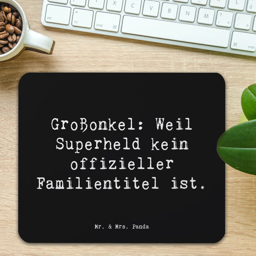 Mauspad Spruch Großonkel Superheld Mousepad, Computer zubehör, Büroausstattung, PC Zubehör, Arbeitszimmer, Mauspad, Einzigartiges Mauspad, Designer Mauspad, Mausunterlage, Mauspad Büro, Familie, Vatertag, Muttertag, Bruder, Schwester, Mama, Papa, Oma, Opa