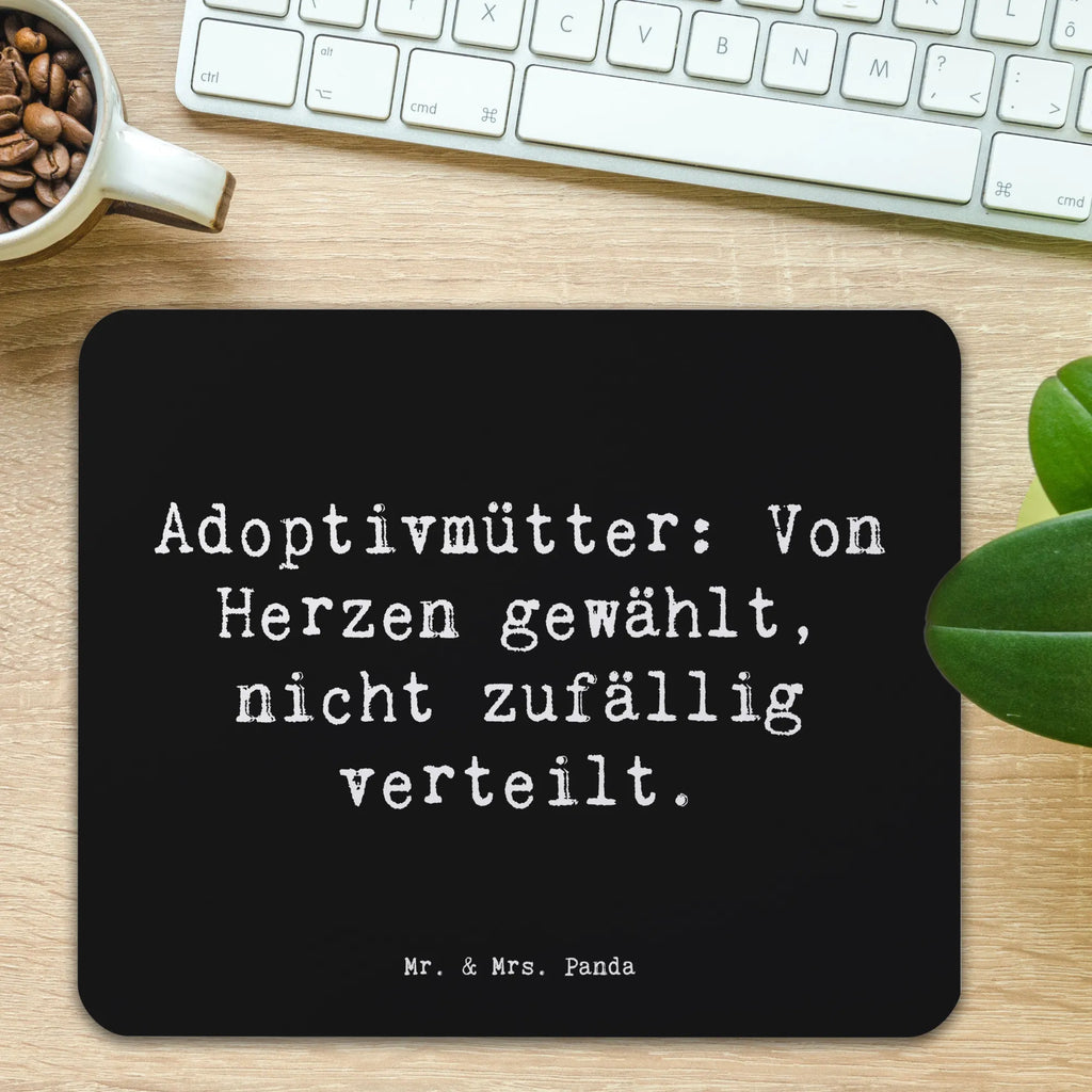 Mauspad Spruch Adoptivmütter: Von Herzen gewählt, nicht zufällig verteilt. Mousepad, Computer zubehör, Büroausstattung, PC Zubehör, Arbeitszimmer, Mauspad, Einzigartiges Mauspad, Designer Mauspad, Mausunterlage, Mauspad Büro, Familie, Vatertag, Muttertag, Bruder, Schwester, Mama, Papa, Oma, Opa