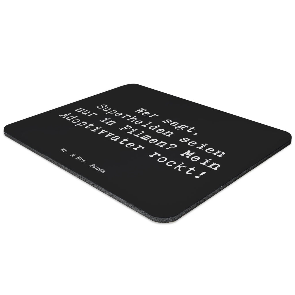 Mauspad Spruch Adoptivvater Superheld Mousepad, Computer zubehör, Büroausstattung, PC Zubehör, Arbeitszimmer, Mauspad, Einzigartiges Mauspad, Designer Mauspad, Mausunterlage, Mauspad Büro, Familie, Vatertag, Muttertag, Bruder, Schwester, Mama, Papa, Oma, Opa