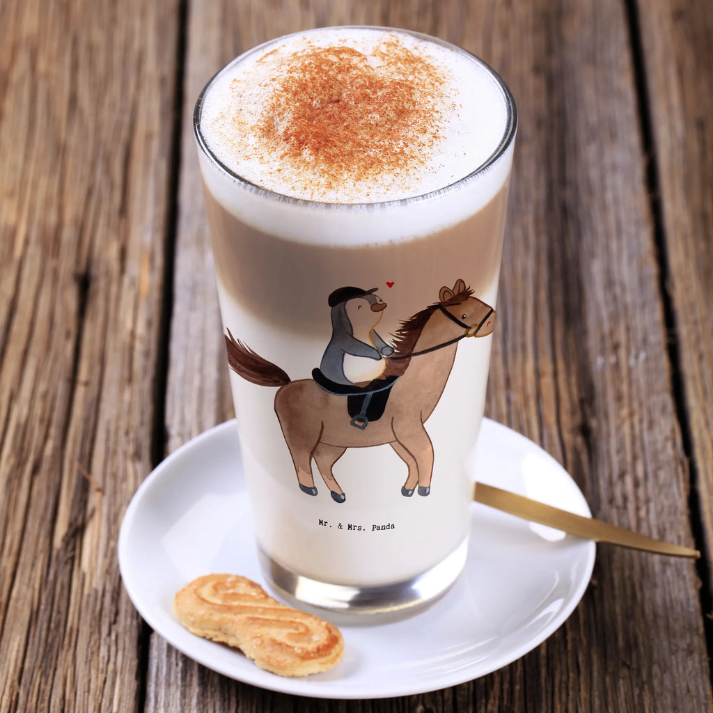 Glas Pferd Reiten Cappuccino Glas, Glas, Cappuccino Tasse, Latte Macchiato, Geschenk, Sport, Sportart, Hobby, Schenken, Danke, Dankeschön, Auszeichnung, Gewinn, Sportler, Reiten, Reitsport, Reitverein, Reitstall, Pferde