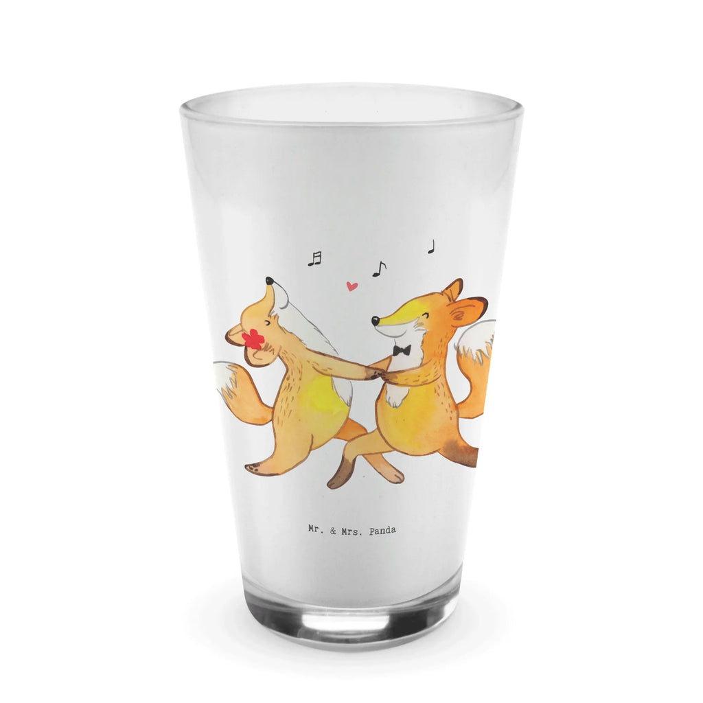 Glas Füchse Salsa tanzen Cappuccino Glas, Glas, Cappuccino Tasse, Latte Macchiato, Geschenk, Sport, Sportart, Hobby, Schenken, Danke, Dankeschön, Auszeichnung, Gewinn, Sportler, Salsa tanzen, Tanzschule, Tanzen, Tanzkurs