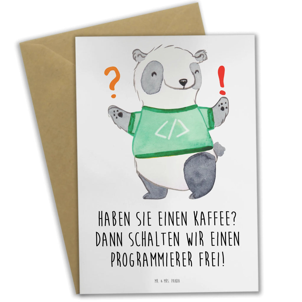 Grußkarte Programmierer Kaffeezeit Grußkarte, Klappkarte, Einladungskarte, Glückwunschkarte, Hochzeitskarte, Geburtstagskarte, Karte, Ansichtskarten, Beruf, Ausbildung, Jubiläum, Abschied, Rente, Kollege, Kollegin, Geschenk, Schenken, Arbeitskollege, Mitarbeiter, Firma, Danke, Dankeschön