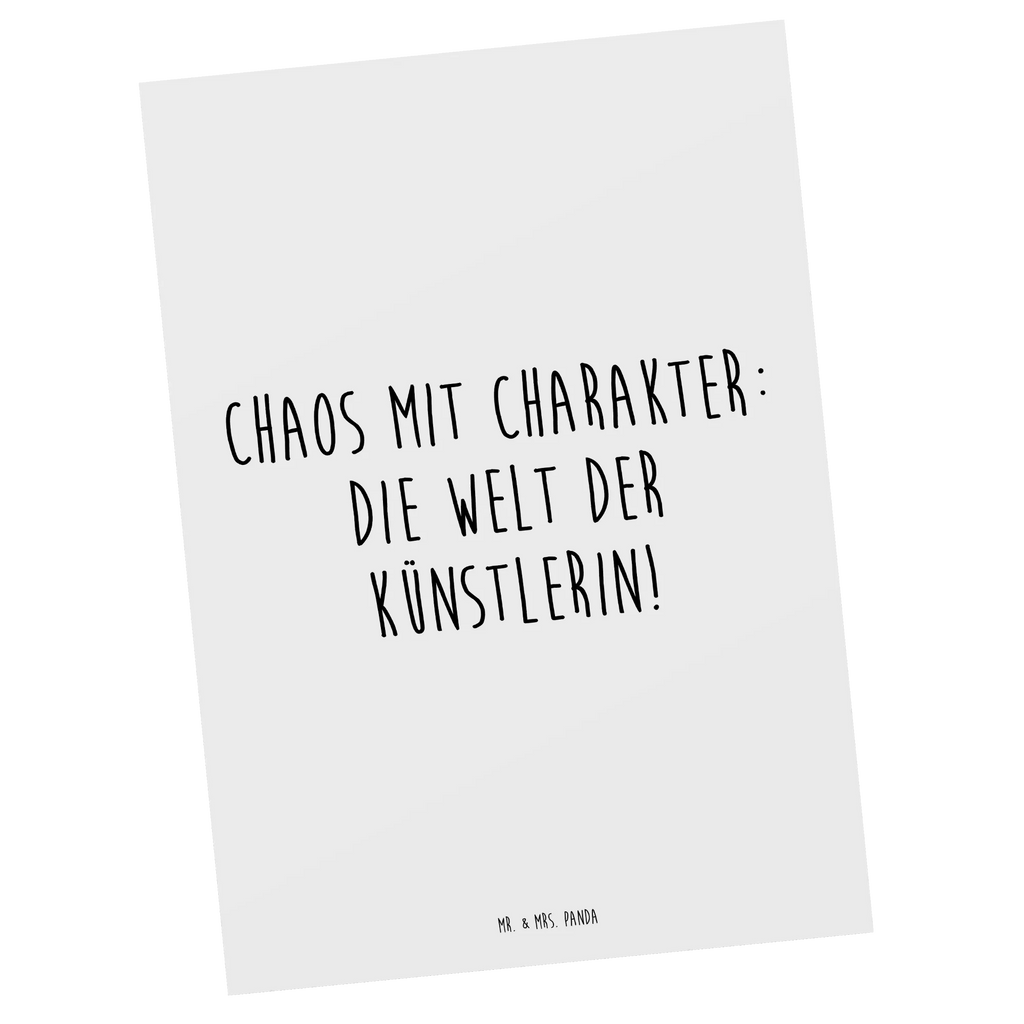 Postkarte Spruch Künstlerin Chaos Postkarte, Karte, Geschenkkarte, Grußkarte, Einladung, Ansichtskarte, Geburtstagskarte, Einladungskarte, Dankeskarte, Ansichtskarten, Einladung Geburtstag, Einladungskarten Geburtstag, Beruf, Ausbildung, Jubiläum, Abschied, Rente, Kollege, Kollegin, Geschenk, Schenken, Arbeitskollege, Mitarbeiter, Firma, Danke, Dankeschön