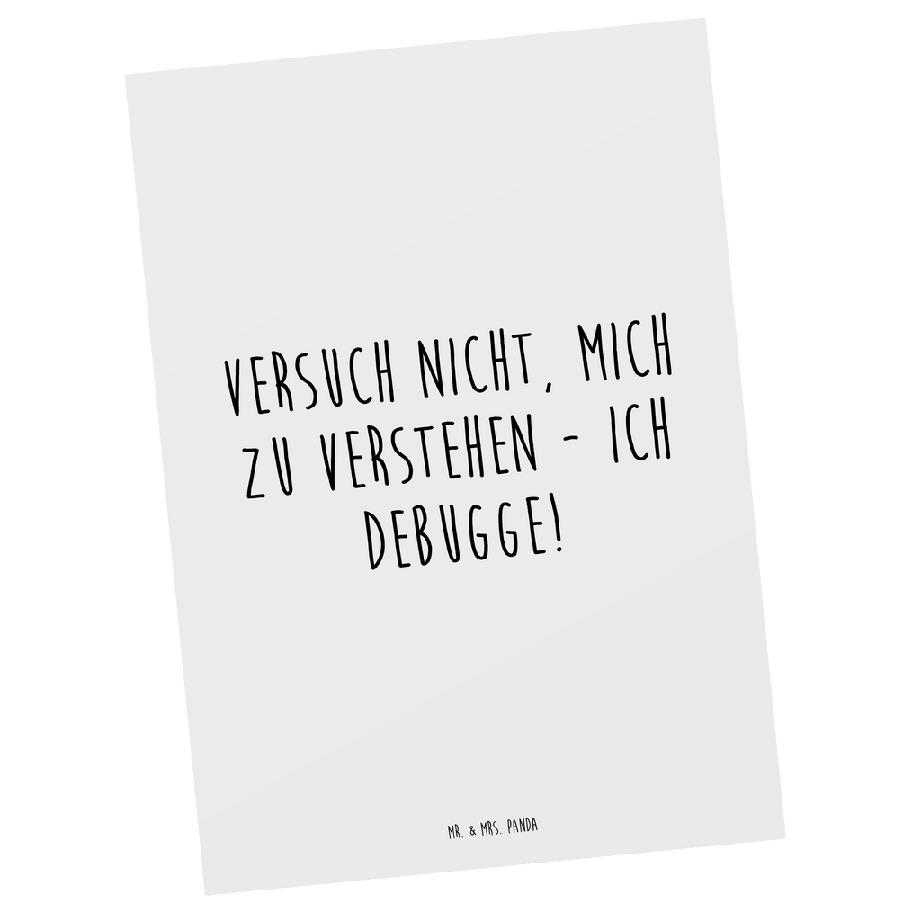 Postkarte Spruch Softwareentwickler Debugging Postkarte, Karte, Geschenkkarte, Grußkarte, Einladung, Ansichtskarte, Geburtstagskarte, Einladungskarte, Dankeskarte, Ansichtskarten, Einladung Geburtstag, Einladungskarten Geburtstag, Beruf, Ausbildung, Jubiläum, Abschied, Rente, Kollege, Kollegin, Geschenk, Schenken, Arbeitskollege, Mitarbeiter, Firma, Danke, Dankeschön