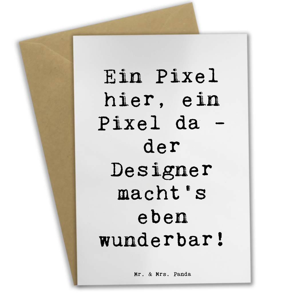 Grußkarte Ein Pixel hier, ein Pixel da - der Designer macht's eben wunderbar! Grußkarte, Klappkarte, Einladungskarte, Glückwunschkarte, Hochzeitskarte, Geburtstagskarte, Karte, Ansichtskarten, Beruf, Ausbildung, Jubiläum, Abschied, Rente, Kollege, Kollegin, Geschenk, Schenken, Arbeitskollege, Mitarbeiter, Firma, Danke, Dankeschön