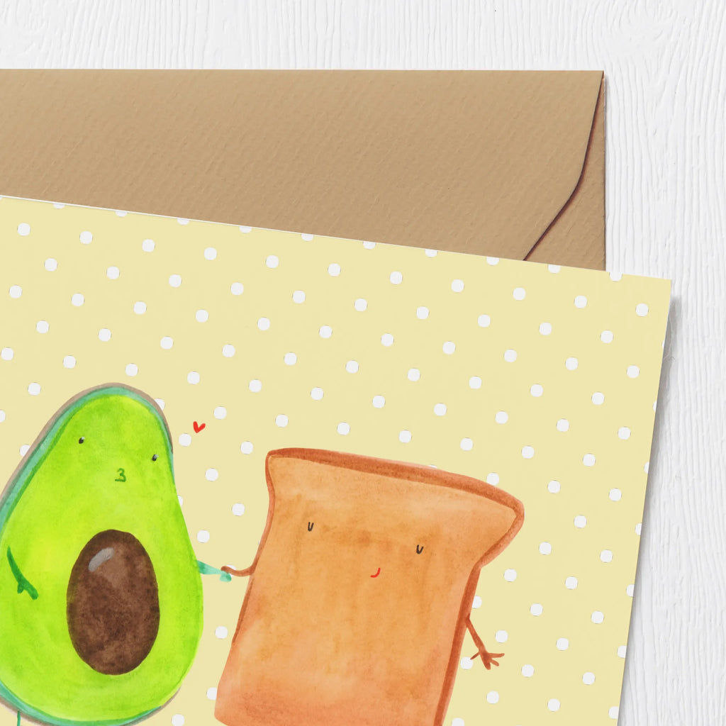 Deluxe Karte Avocado Toast Karte, Grußkarte, Klappkarte, Einladungskarte, Glückwunschkarte, Hochzeitskarte, Geburtstagskarte, Hochwertige Grußkarte, Hochwertige Klappkarte, Avocado, Veggie, Vegan, Gesund, Toast, Toastbrot, Liebespaar, Pärchen, Freund, Freundin, Verlobt, Verlobungsparty, Hochzeit, Hochzeitsgeschenk, Jahrestag, Jahrestagsgeschenk