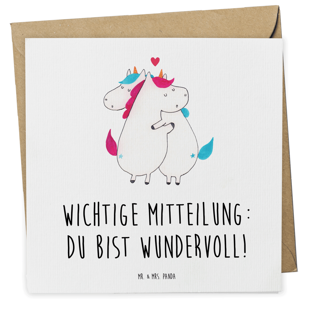 Deluxe Karte Einhorn Mitteilung Karte, Grußkarte, Klappkarte, Einladungskarte, Glückwunschkarte, Hochzeitskarte, Geburtstagskarte, Hochwertige Grußkarte, Hochwertige Klappkarte, Einhorn, Einhörner, Einhorn Deko, Pegasus, Unicorn, Valentinstag, Valentine, Liebe, Geschenk, Partner, Ehe, lustig, witzig, Spruch