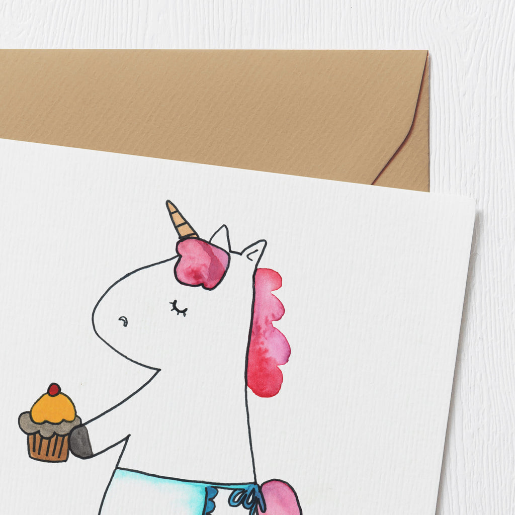 Deluxe Karte Einhorn Muffin Karte, Grußkarte, Klappkarte, Einladungskarte, Glückwunschkarte, Hochzeitskarte, Geburtstagskarte, Hochwertige Grußkarte, Hochwertige Klappkarte, Einhorn, Einhörner, Einhorn Deko, Pegasus, Unicorn, Geburtstag, Backen, Muffin, Kekse, Geburtstagsgrüße, Glückwünsche, Liebesgrüße, Grüße