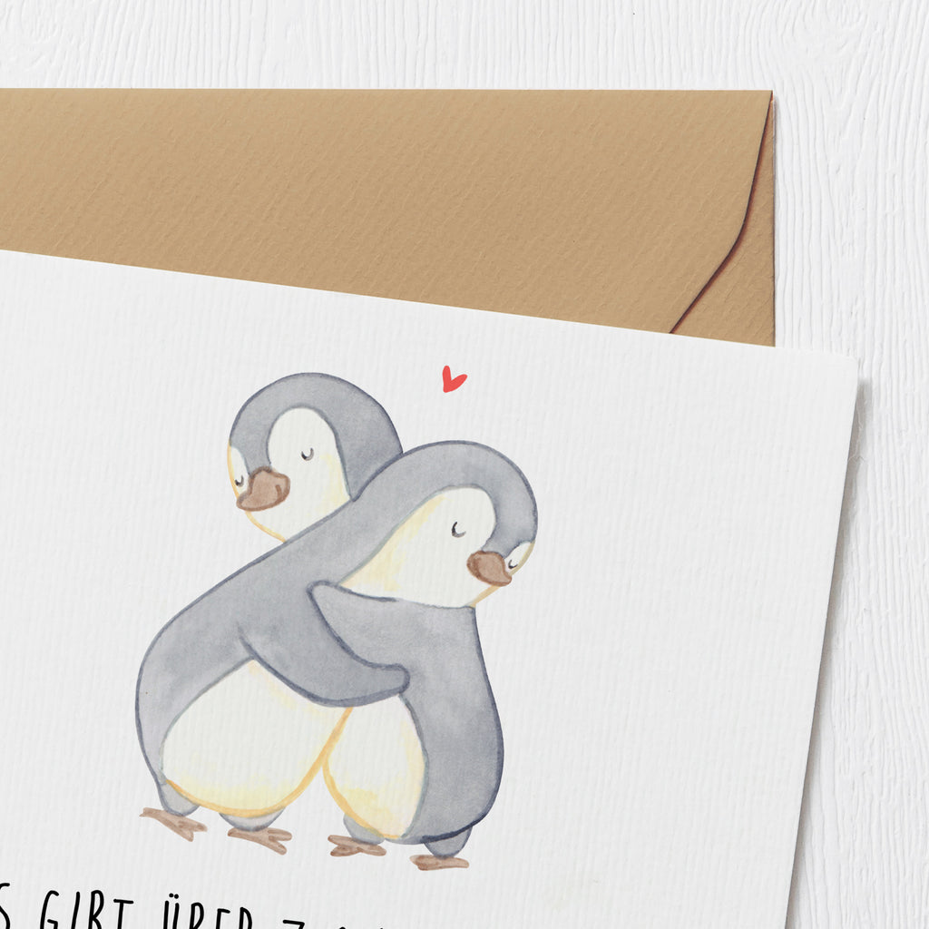 Deluxe Karte Pinguine Kuscheln Karte, Grußkarte, Klappkarte, Einladungskarte, Glückwunschkarte, Hochzeitskarte, Geburtstagskarte, Hochwertige Grußkarte, Hochwertige Klappkarte, Liebe, Partner, Freund, Freundin, Ehemann, Ehefrau, Heiraten, Verlobung, Heiratsantrag, Liebesgeschenk, Jahrestag, Hocheitstag, Valentinstag, Geschenk für Frauen, Hochzeitstag, Mitbringsel, Geschenk für Freundin, Geschenk für Partner, Liebesbeweis, für Männer, für Ehemann