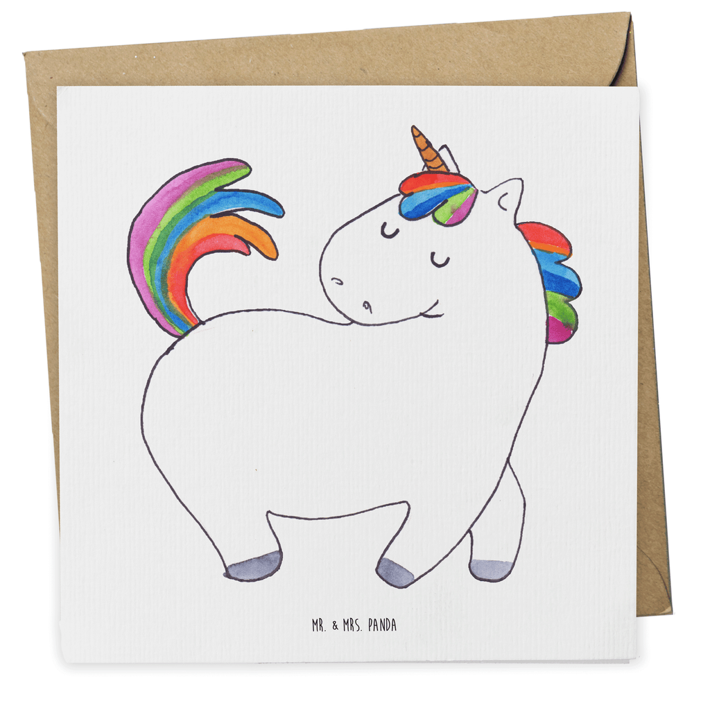 Deluxe Karte Einhorn Stolzieren Karte, Grußkarte, Klappkarte, Einladungskarte, Glückwunschkarte, Hochzeitskarte, Geburtstagskarte, Hochwertige Grußkarte, Hochwertige Klappkarte, Einhorn, Einhörner, Einhorn Deko, Pegasus, Unicorn, stolz, anders, bunt, Pferd, Reiter, Reiten, Freundin, Geschenk