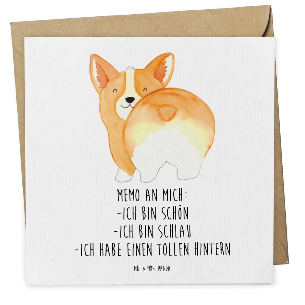 Deluxe Karte Corgi Po Karte, Grußkarte, Klappkarte, Einladungskarte, Glückwunschkarte, Hochzeitskarte, Geburtstagskarte, Hochwertige Grußkarte, Hochwertige Klappkarte, Hund, Hundemotiv, Haustier, Hunderasse, Tierliebhaber, Hundebesitzer, Sprüche, Corgie, Hundeliebe, Motivation, Selbstliebe, Spruch